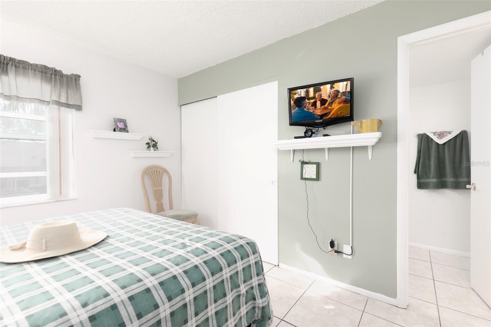 Bedroom 2 into Half Bath