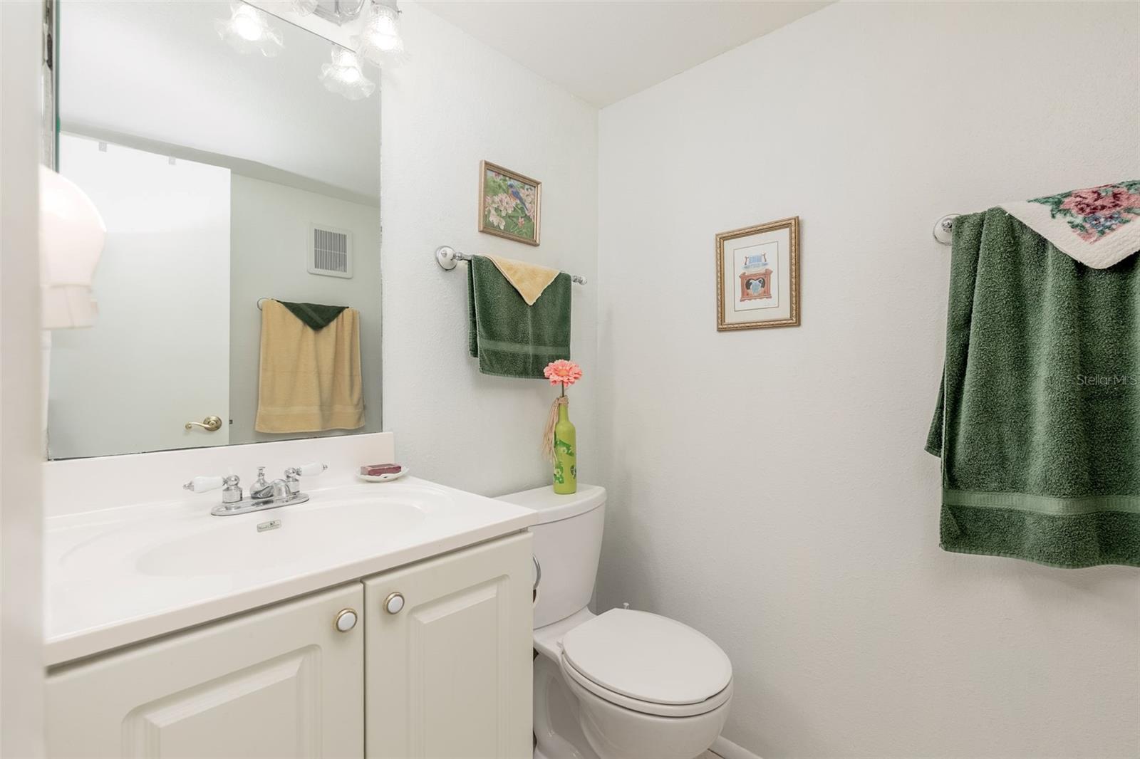 Half Bath in Bedroom 2