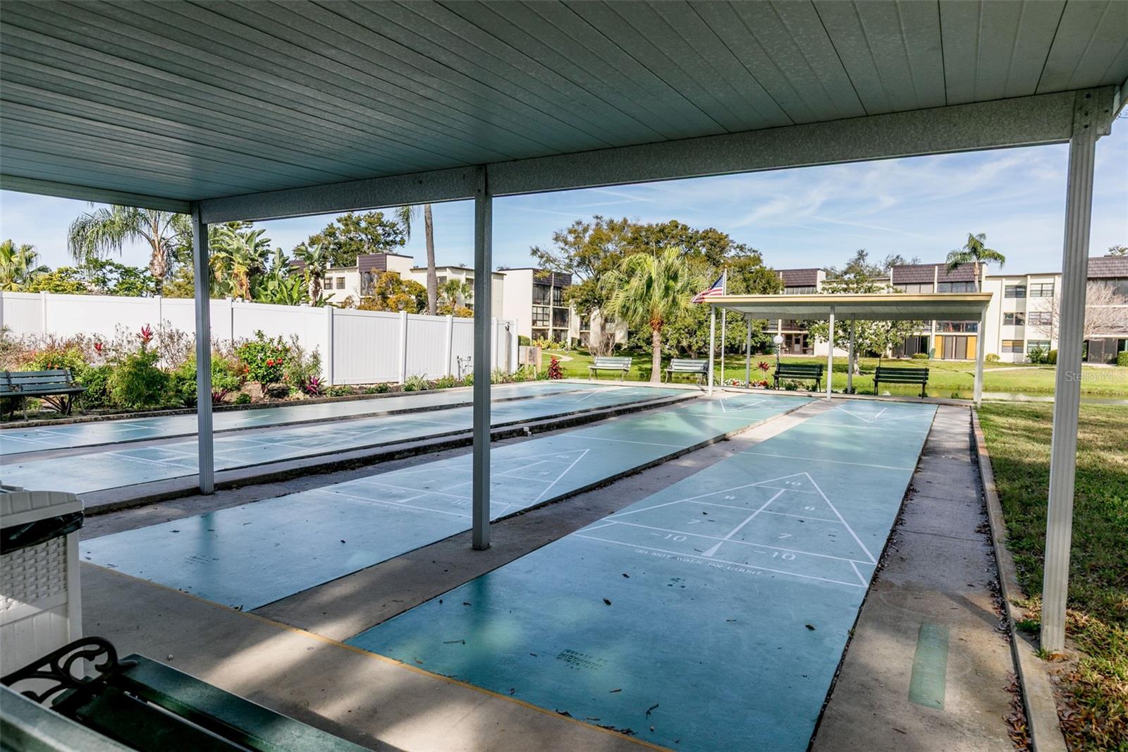 Shuffleboard Court