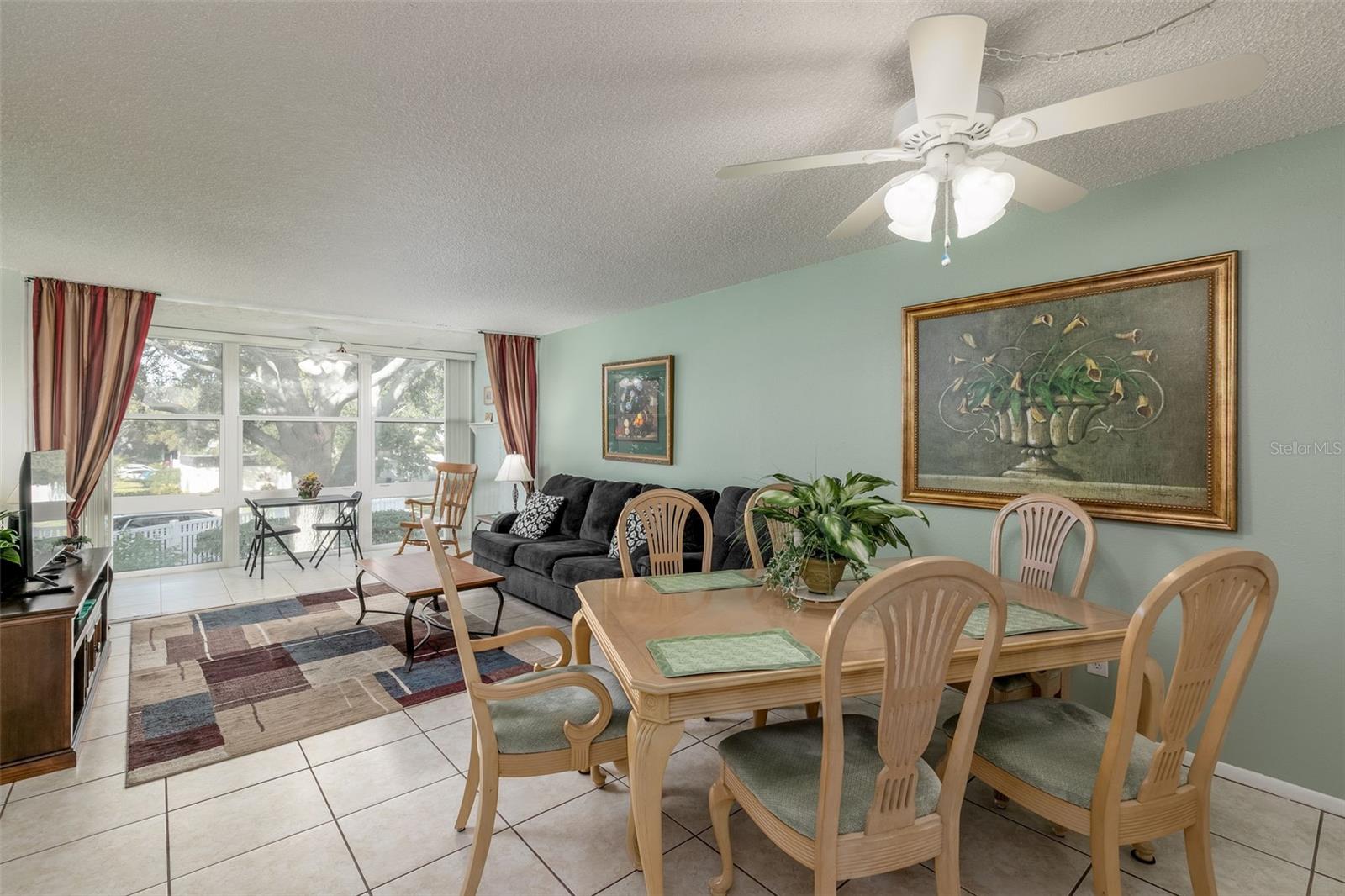 Great Room into Florida Room