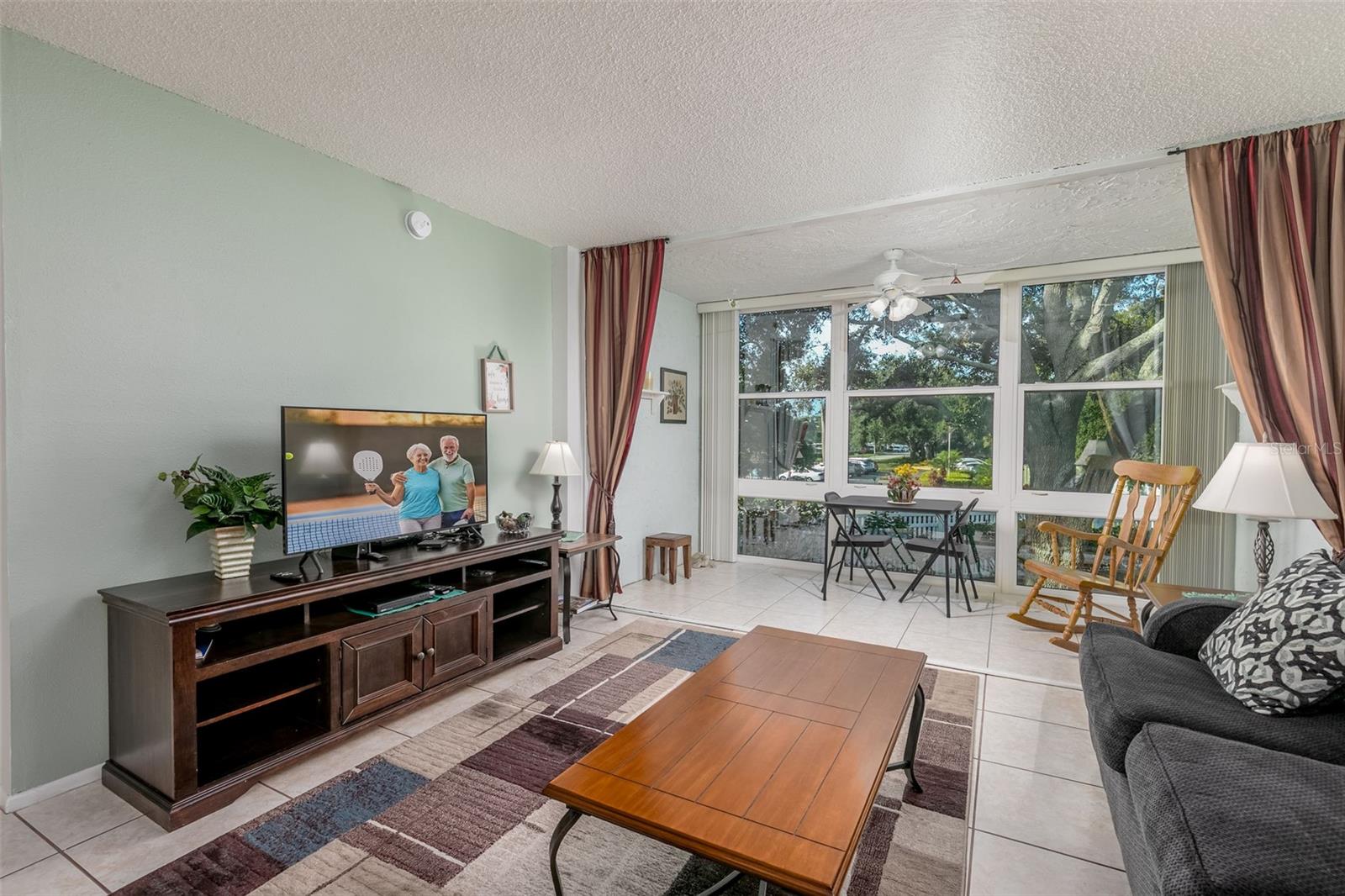 Living Area and Florida Room