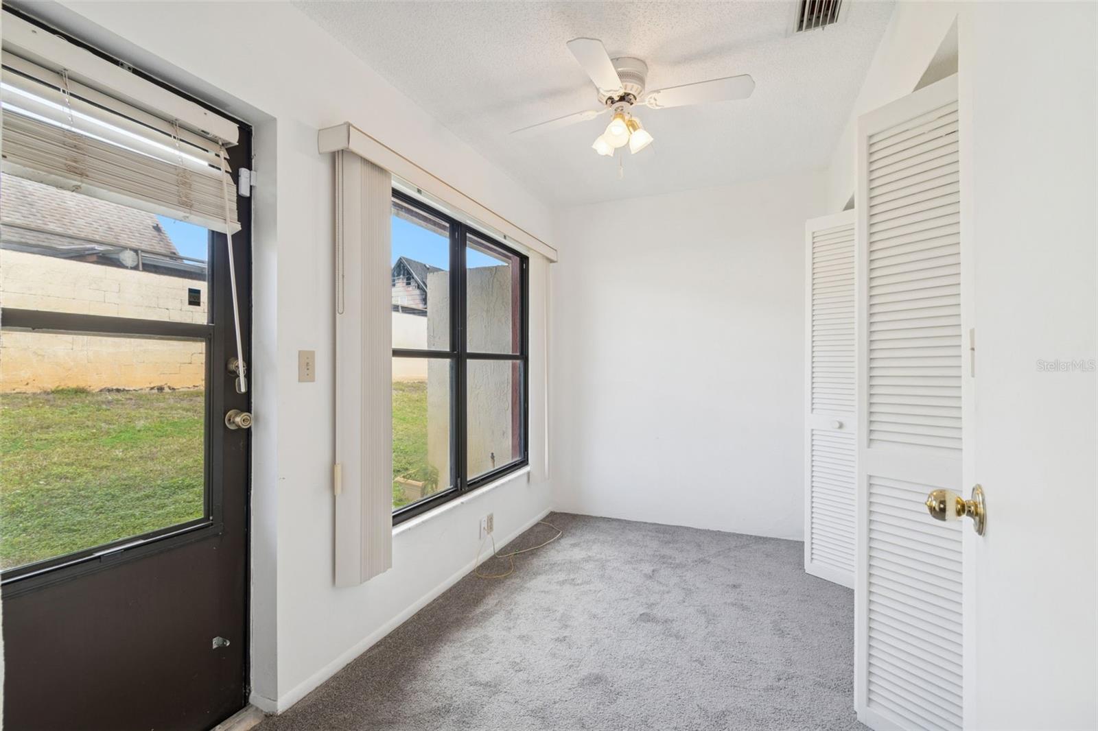 Use as a Guest bedroom, Lanai area or office. big enough for a twin bed for pull out.