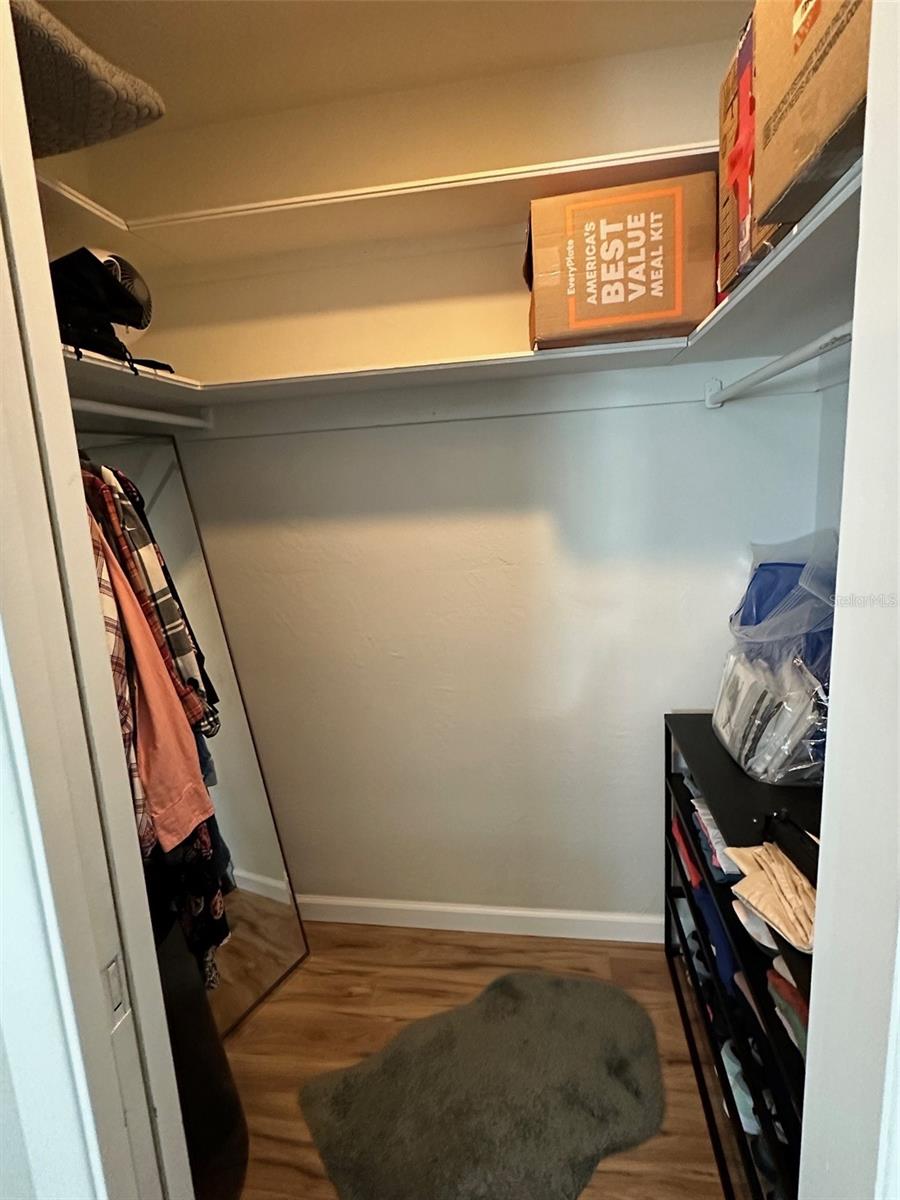 Primary Walkin Closet
