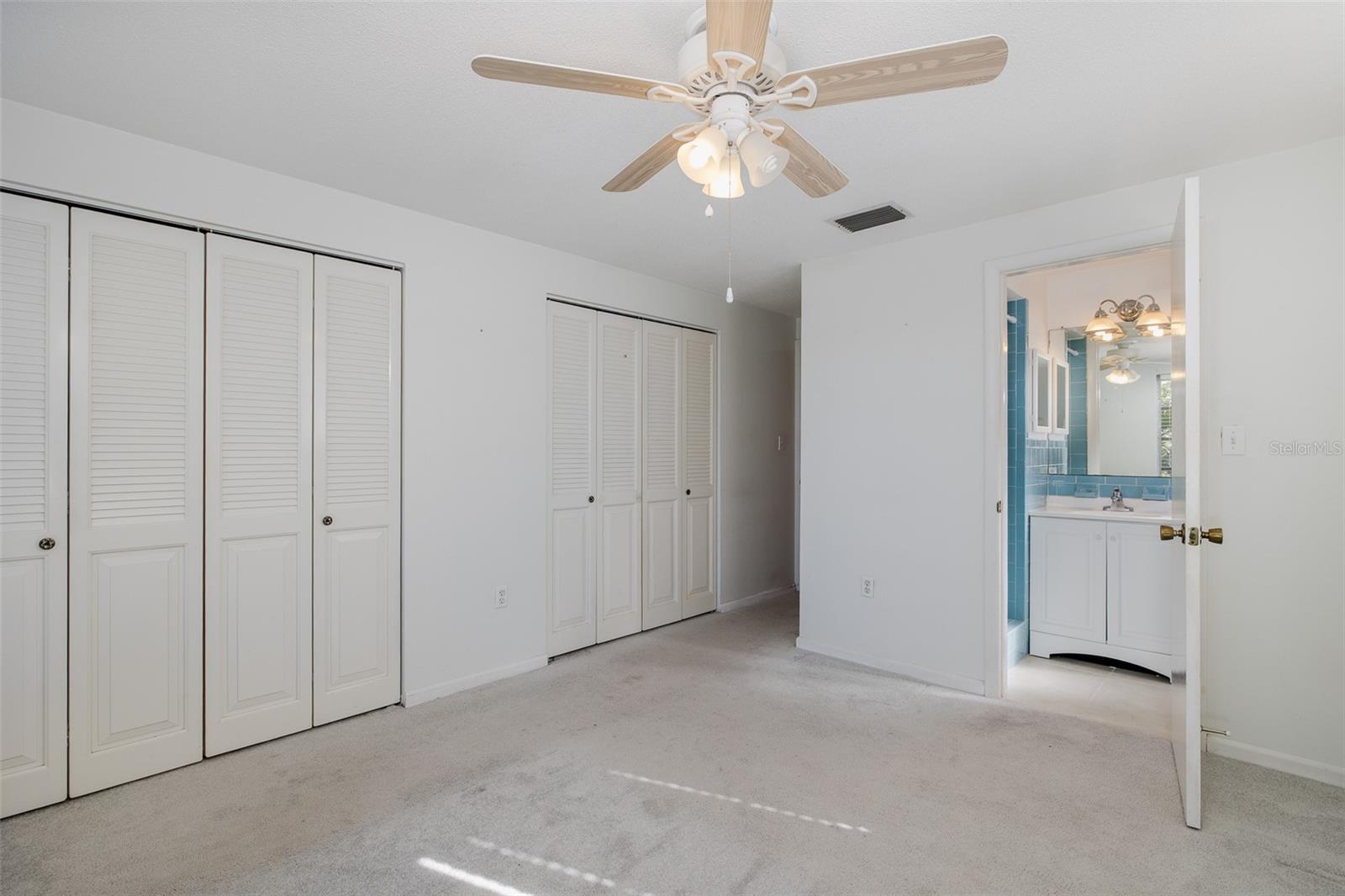 Primary bedroom with ensuite