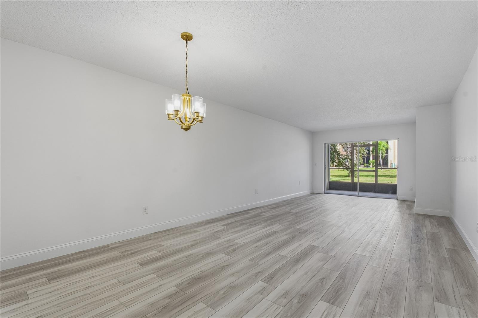 Combined Living/Dining Area