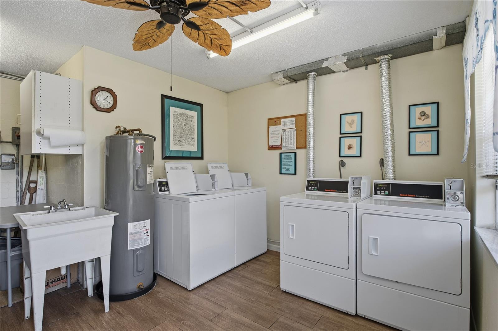 Laundry Room Located on First Floor Near Mailboxes