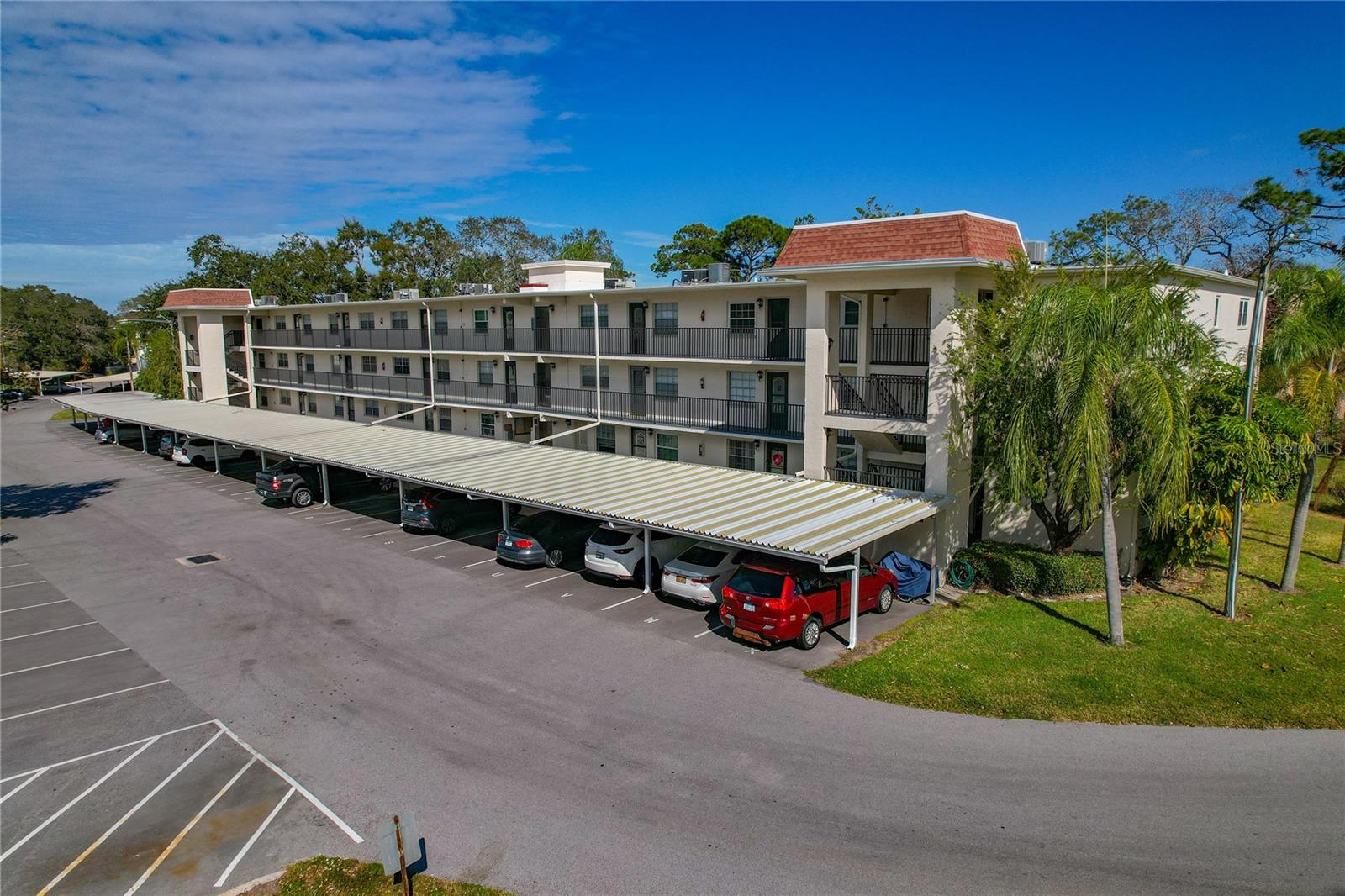 Aerial View of Building