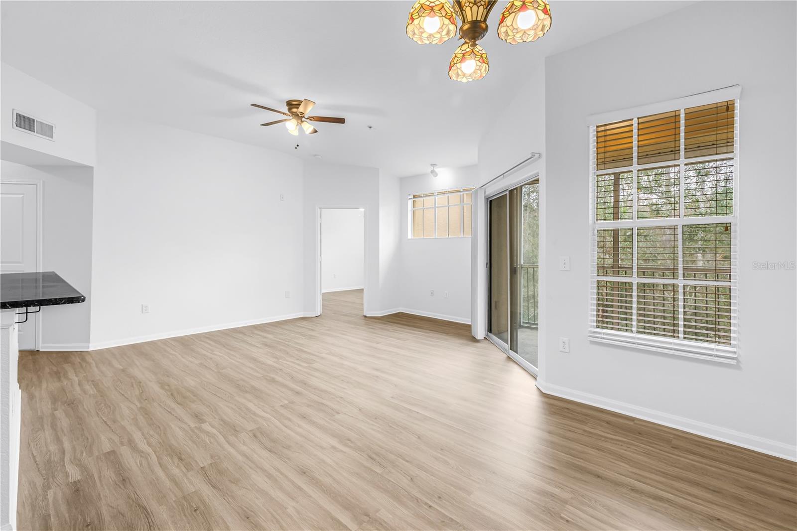 OPEN LAYOUT WITH NEW FLOORING