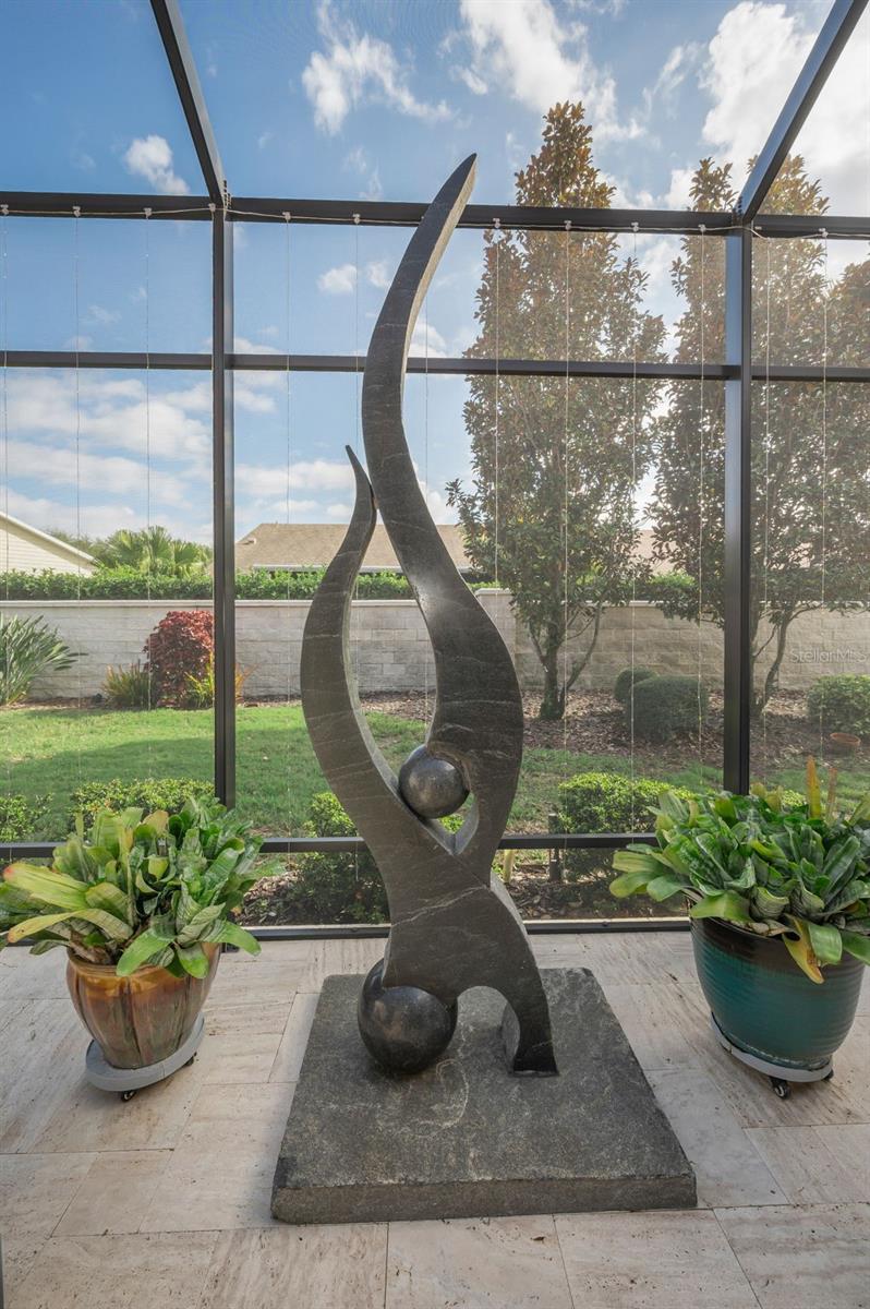 Custom stone sculpture will convey