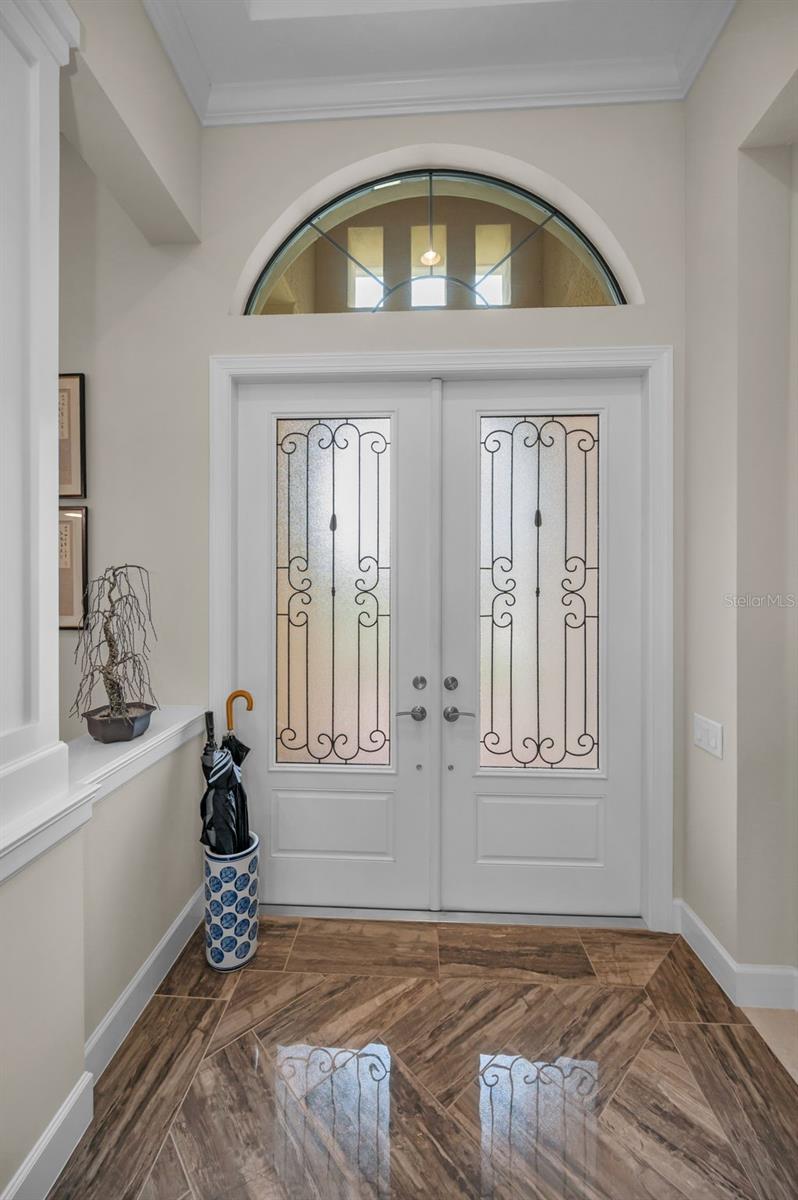 Custom front doors