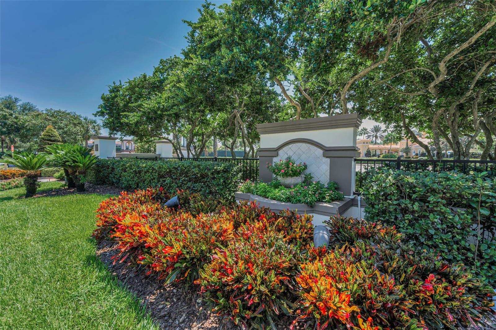 Champions Club clubhouse entrance