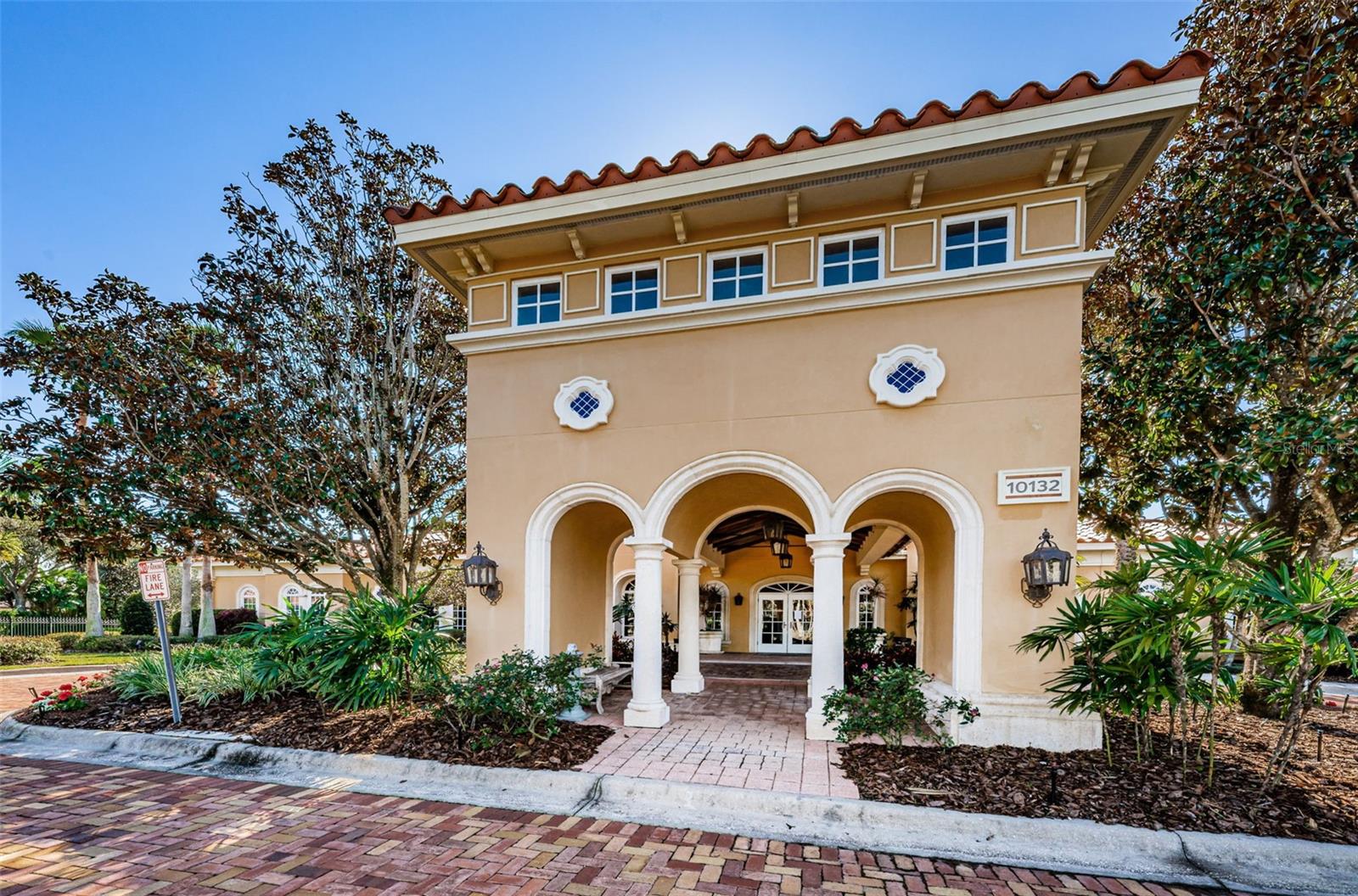 Champions Club clubhouse entrance