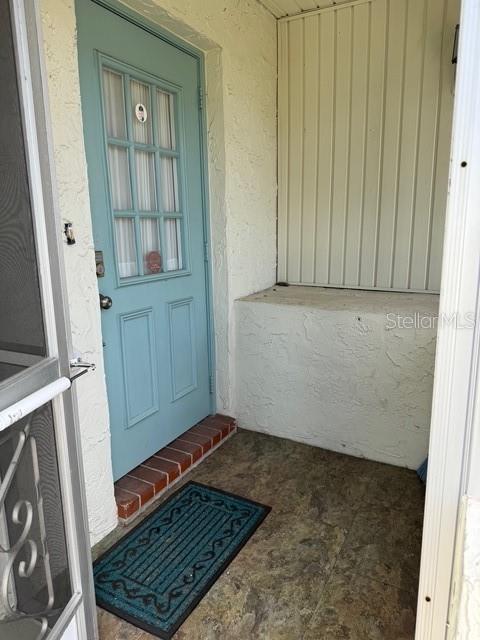 Front porch entry