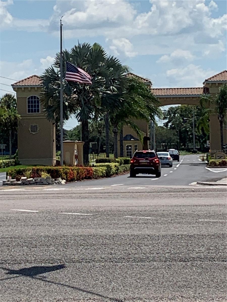 Primary Entrance - 24 hr manned security