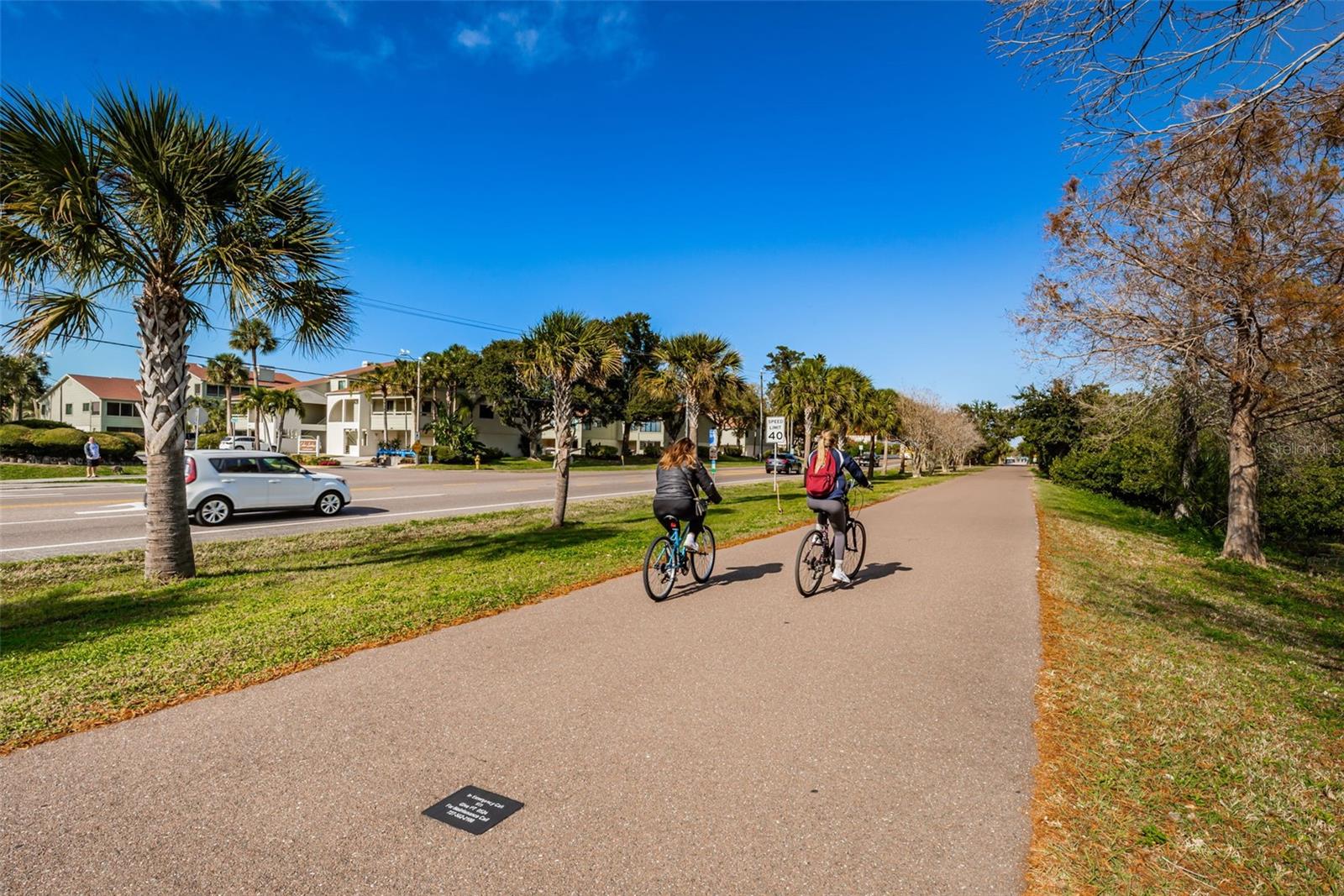 PINELLAS TRAIL IS ACROSS THE STREET FROM CURLEW LANDINGS