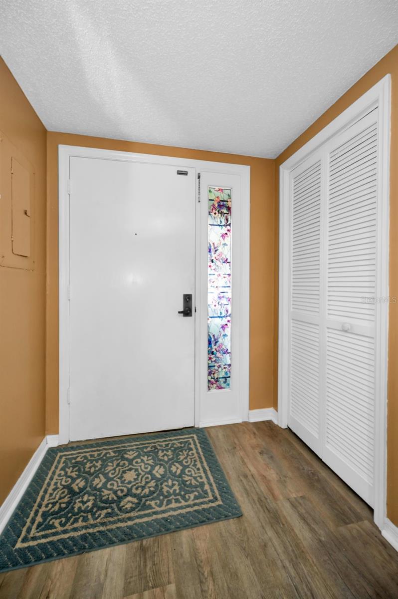 Large Storage Closet in foyer