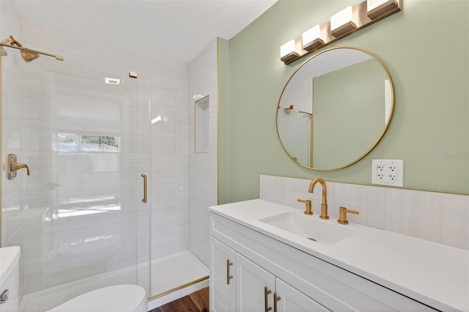 full  bathroom off family room