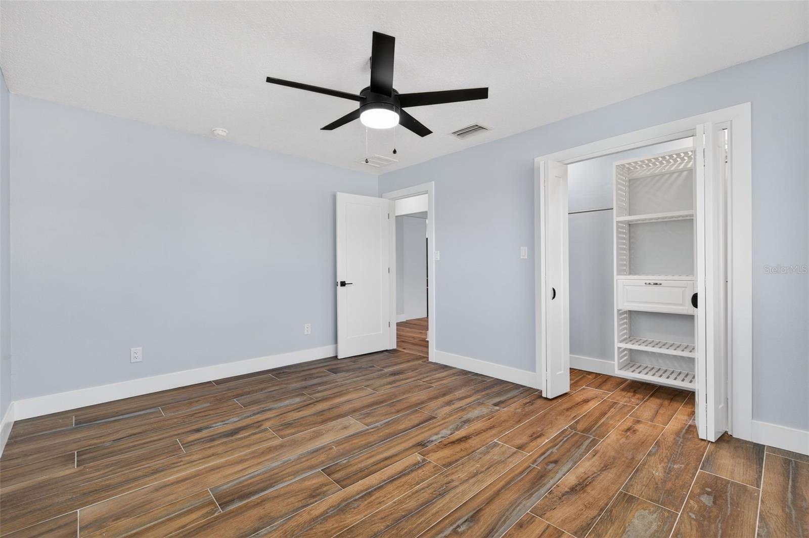 2nd  bedroom with upgraded closet