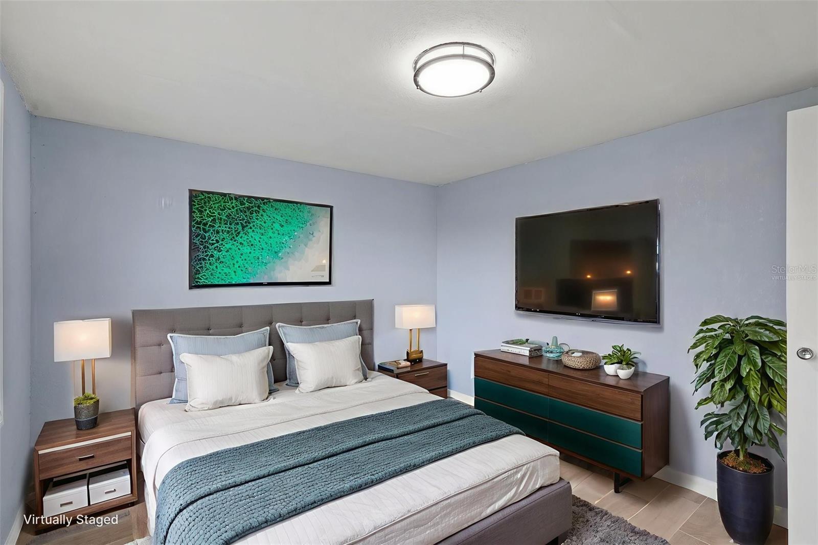 Bedroom 2 virtually staged