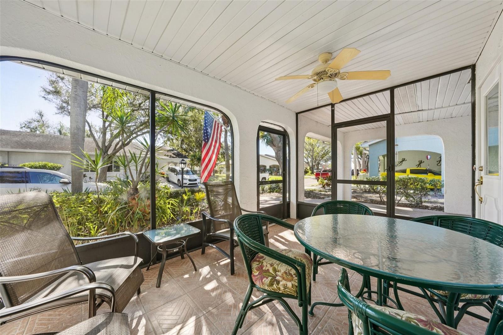 Front entrance/patio