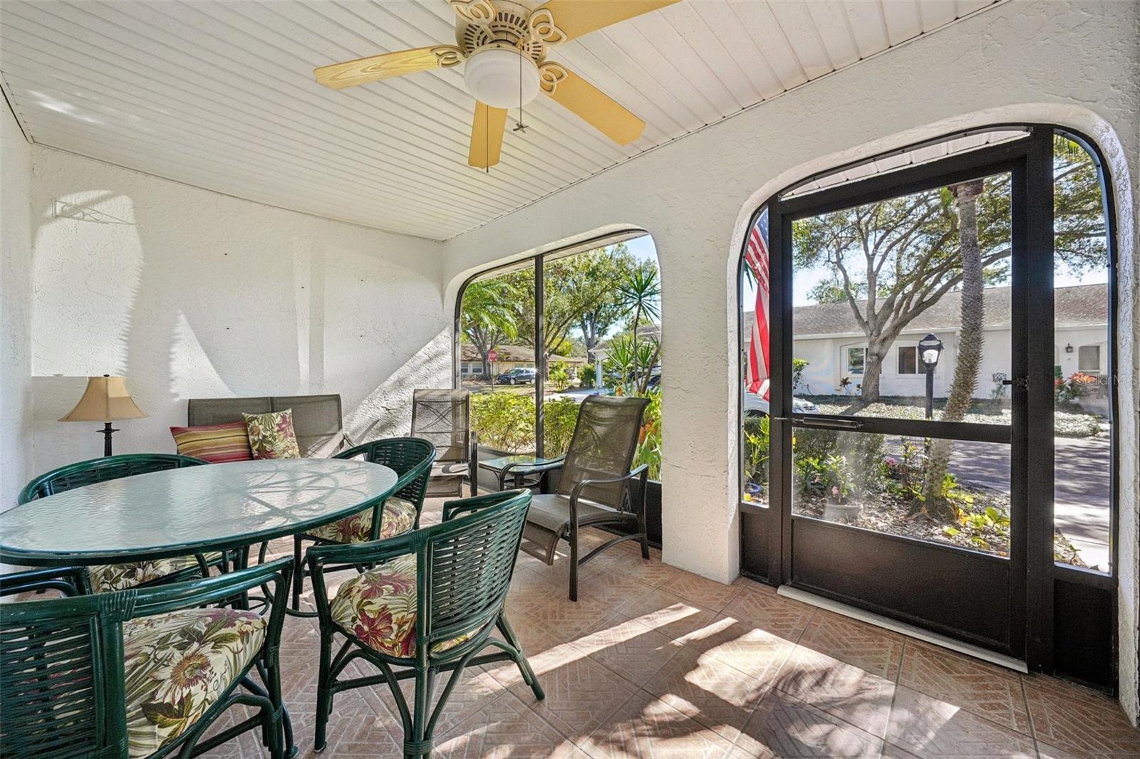 Front entrance/patio