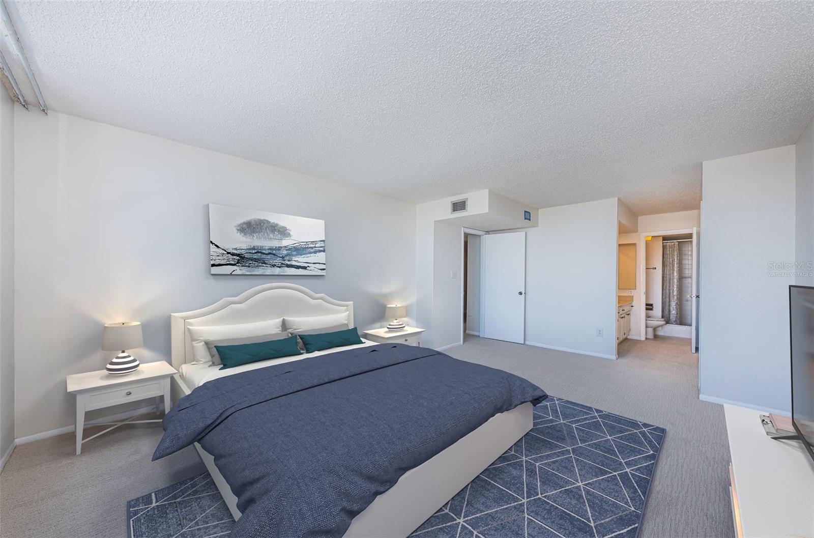 Primary Bedroom - Virtually Staged