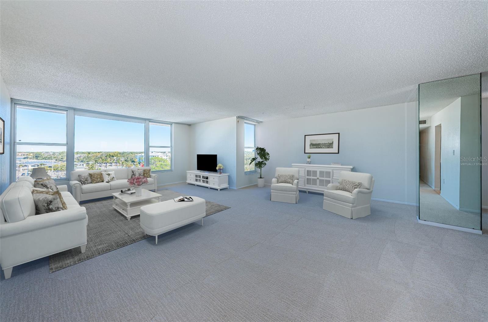 Living Room - Virtually Staged