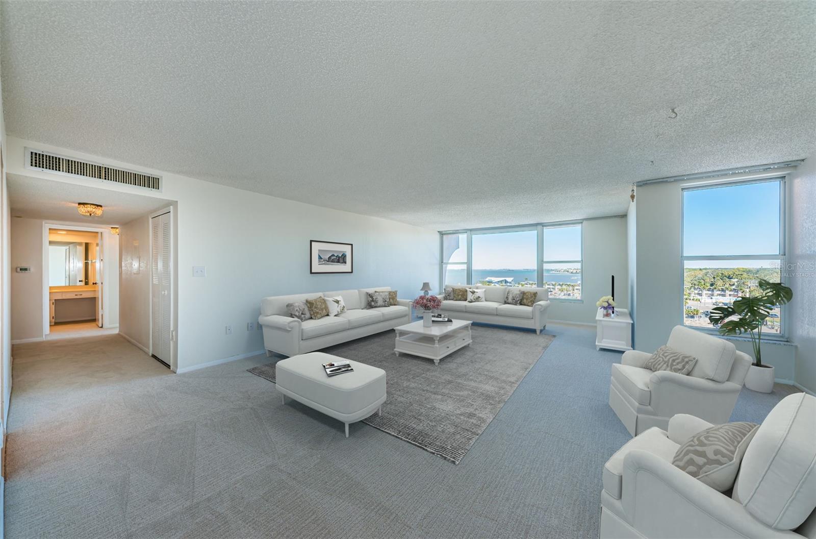 Living Room - Virtually Staged