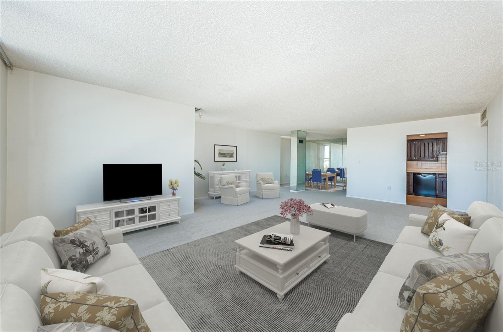 Living Room - Virtually Staged