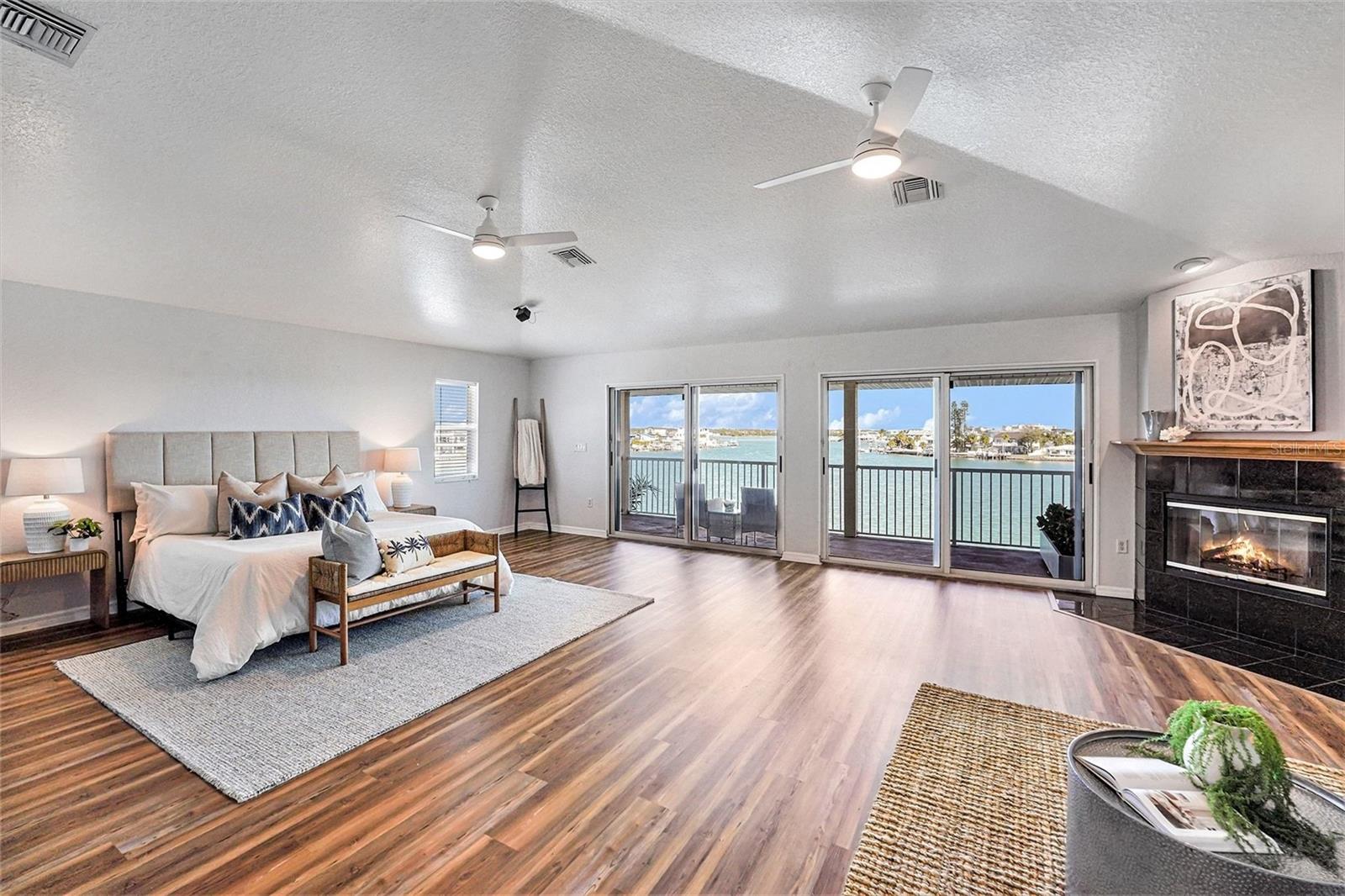 Upper Level Primary Suite-Private Balcony