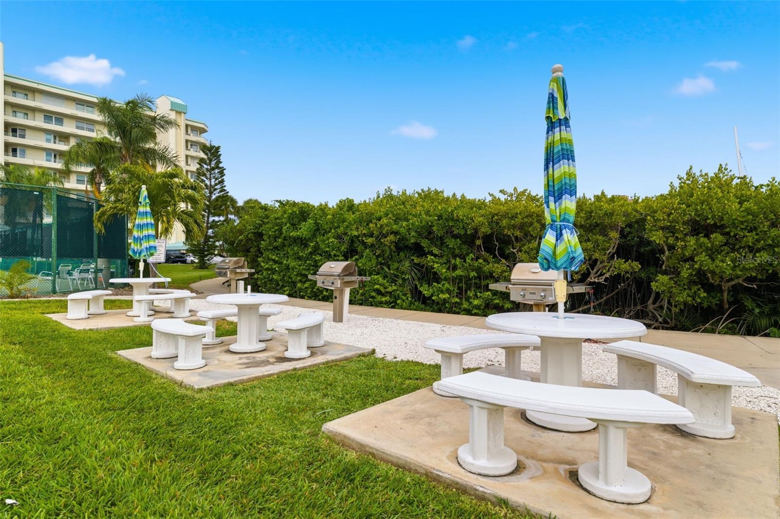 3 Gas Grills for Resident use