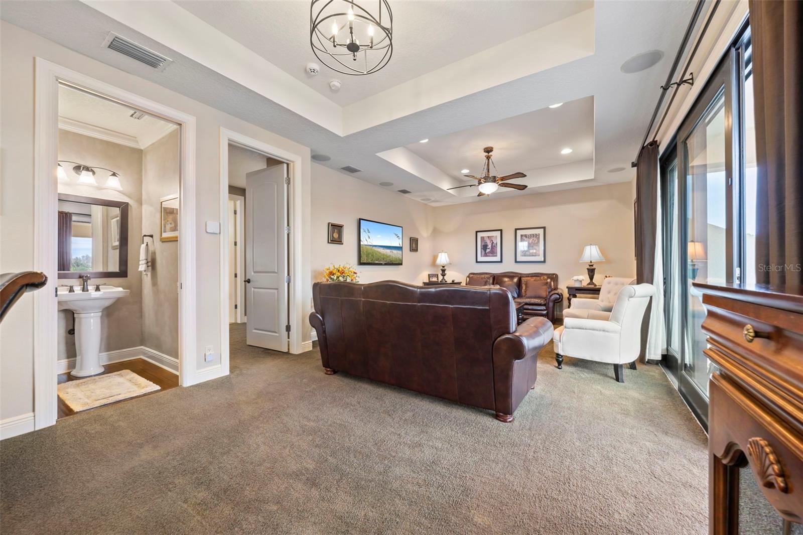 2nd floor loft/living area