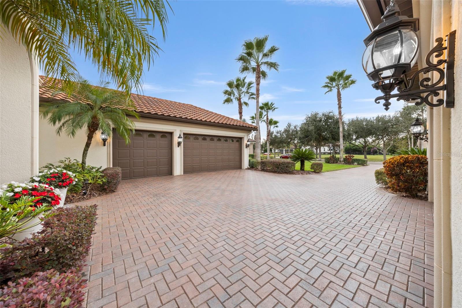 3 car garage - there is a 2 car garage across the drive