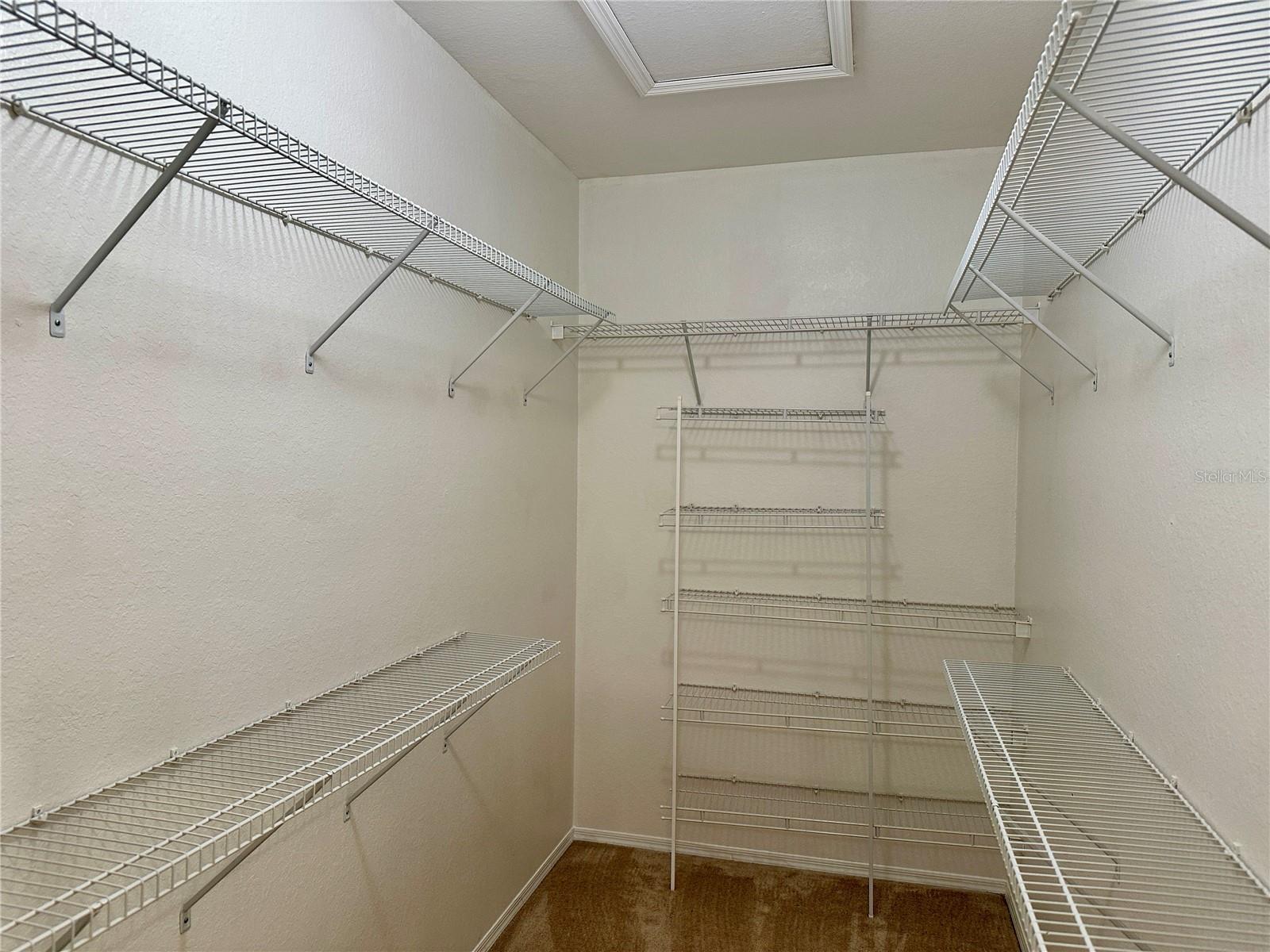 Primary Bedroom Walk in Closet