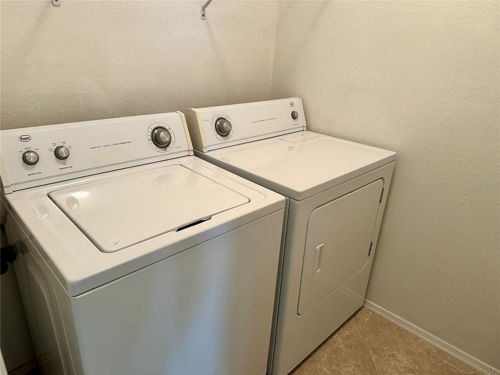 Inside Washer Dryer Closet