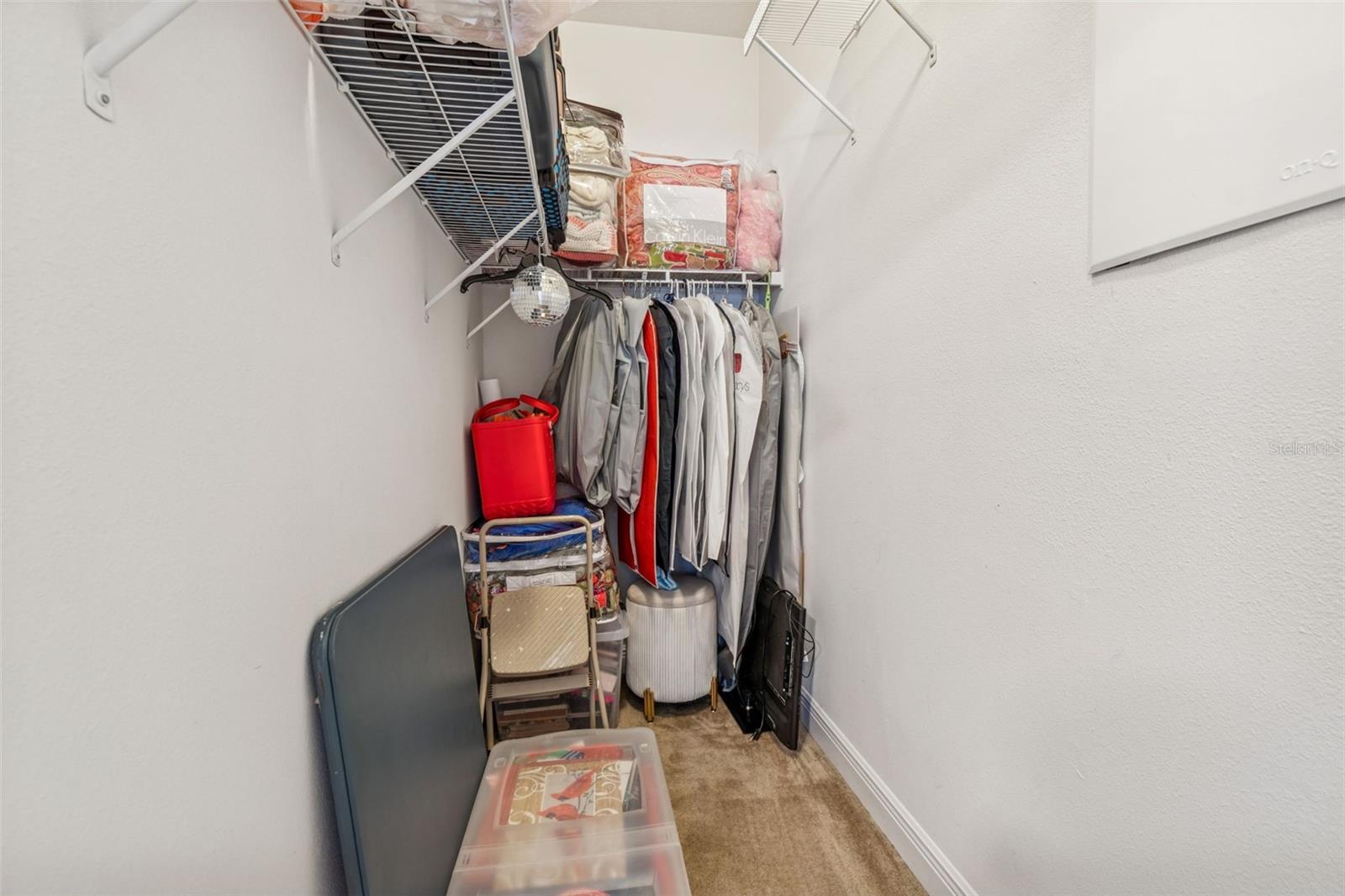 2nd Bedroom closet - tons of closet space in this home!