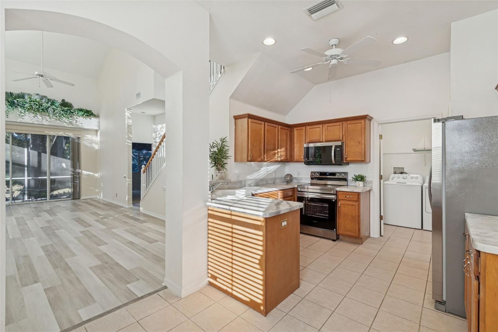 Open Kitchen to Living