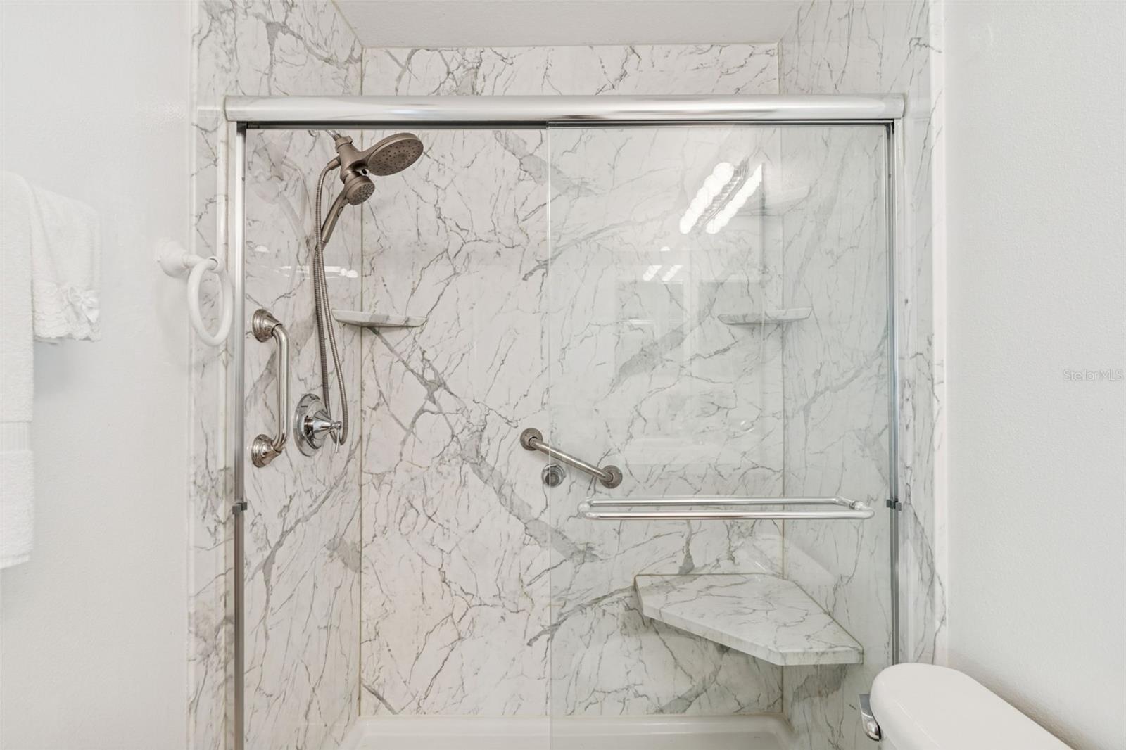 Full bath upstairs for both bedrooms and loft