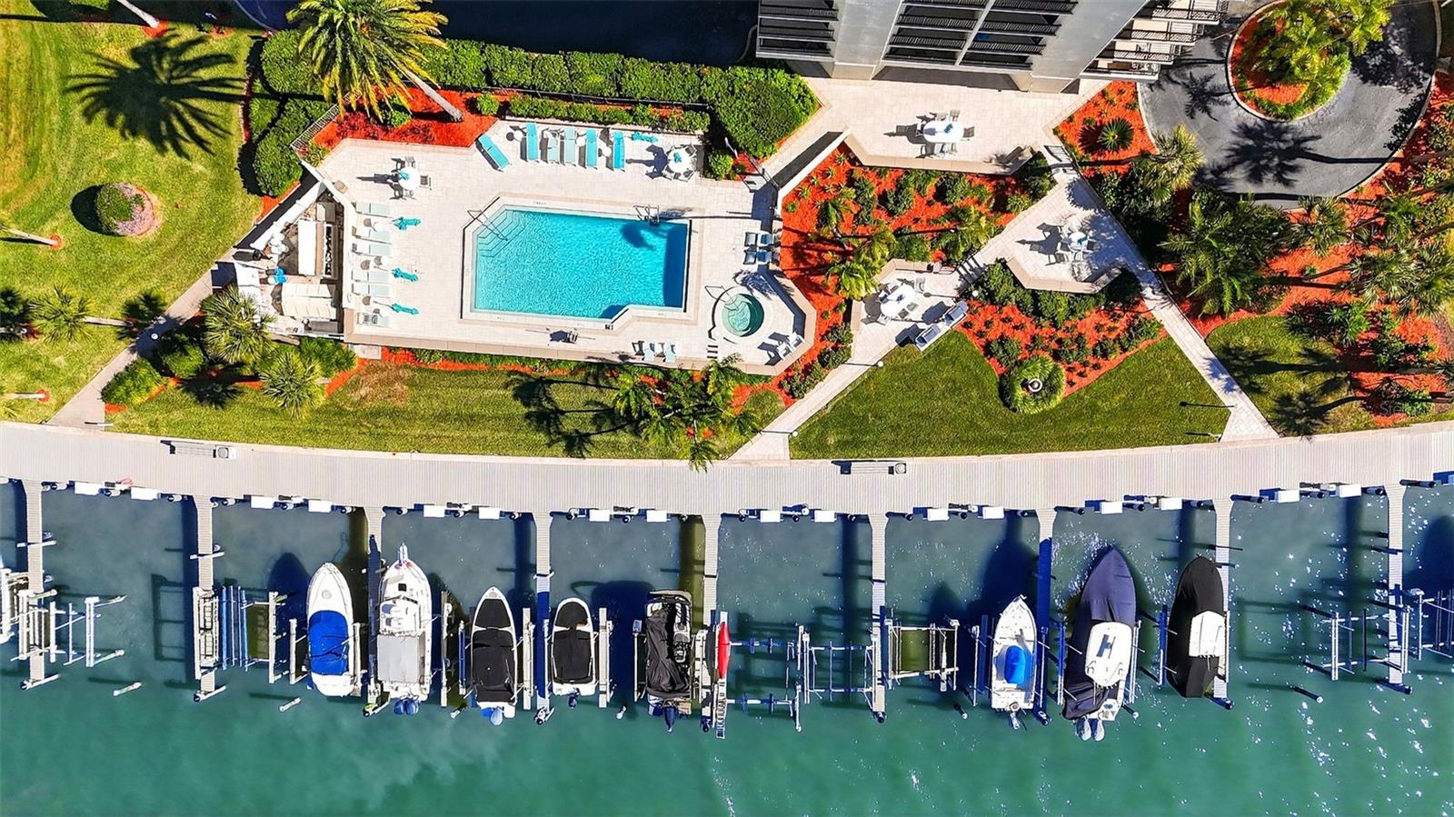 Take a dip in the pool