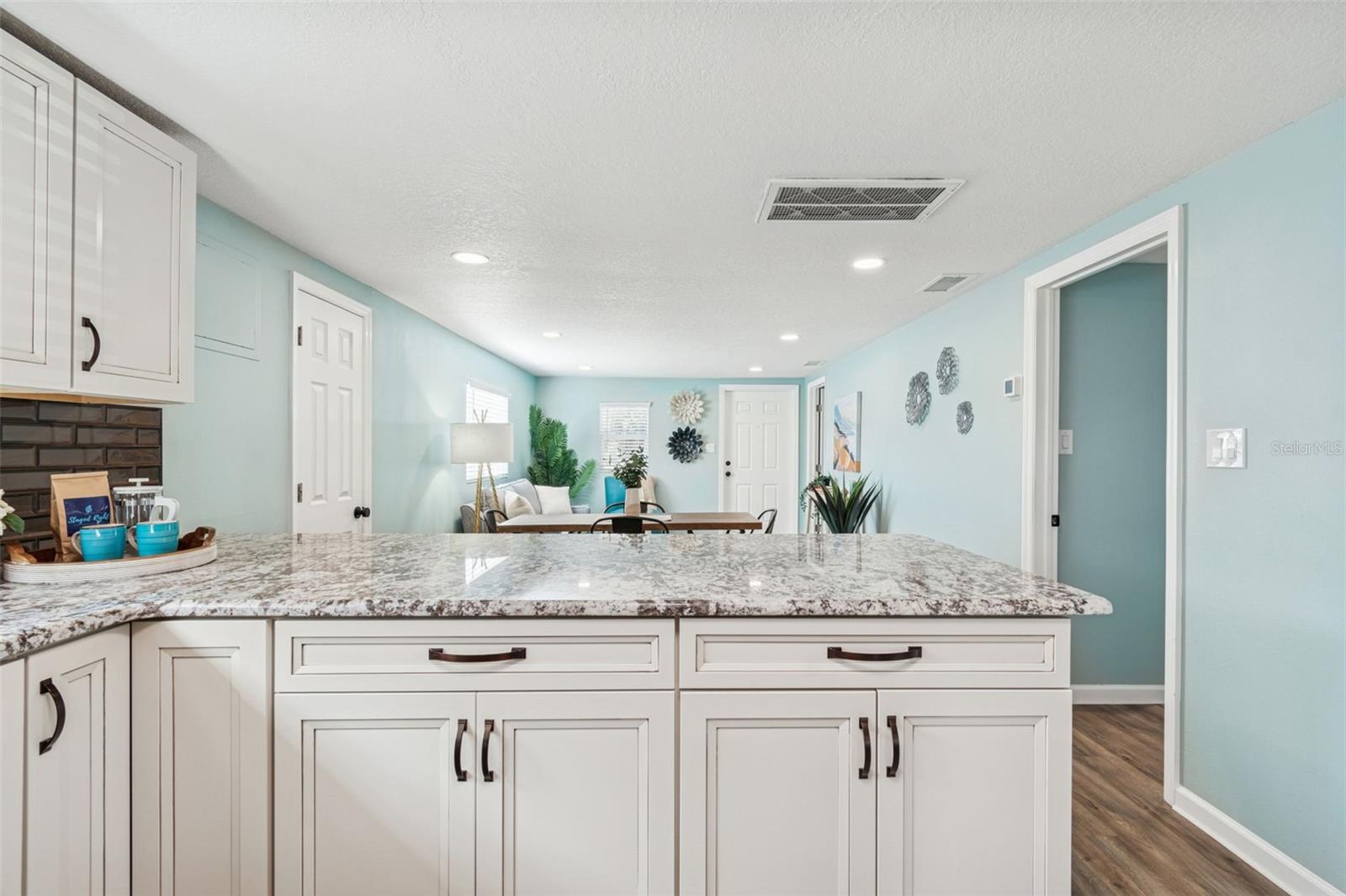 Bright, open floor plan.