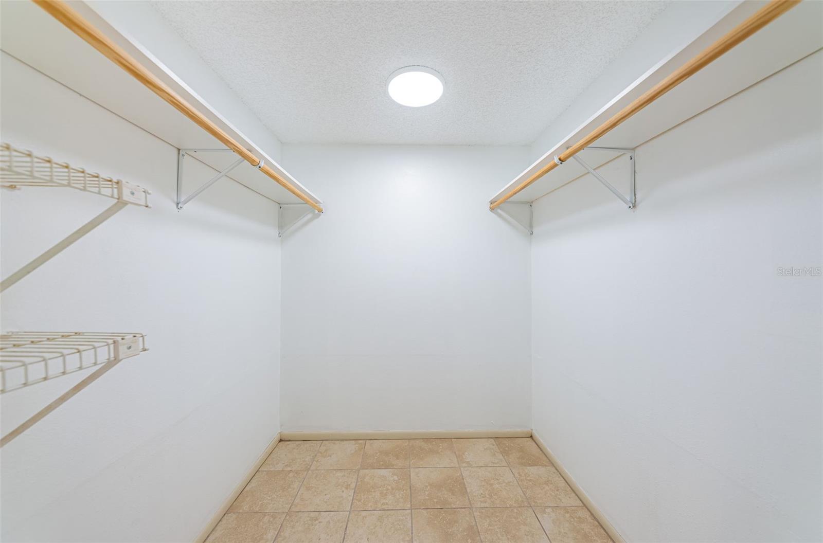 Primary Bedroom Walk-in Closet