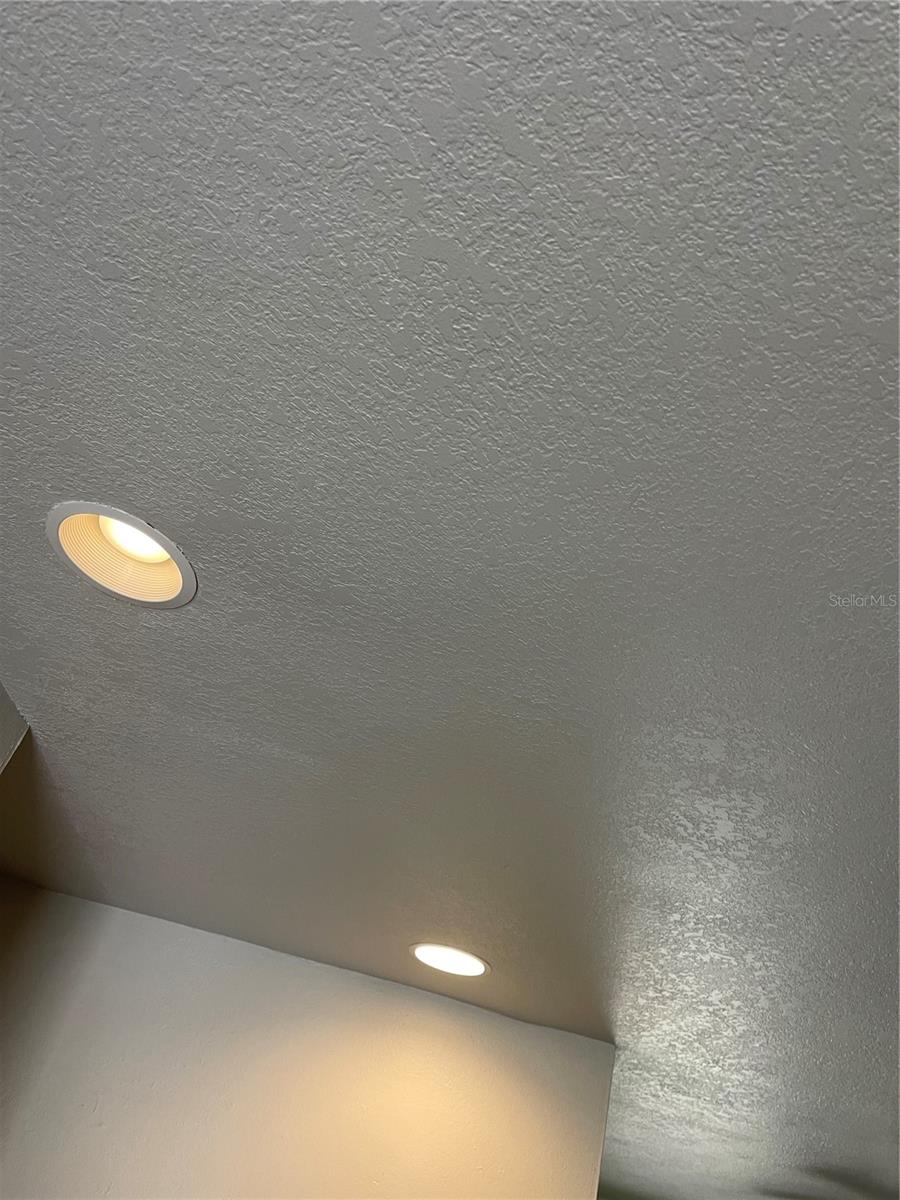Recessed Lights & NO POPCORN here