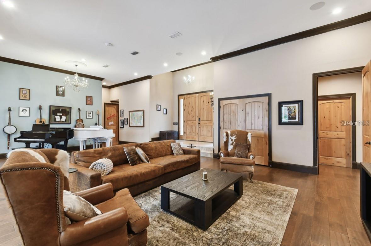 formal living room looking towards front door