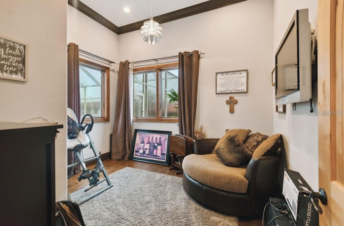 bonus space behind family room