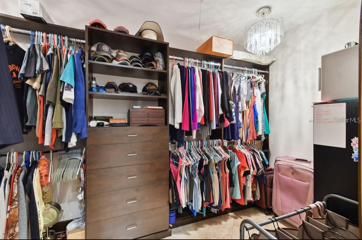 primary walk-in closet