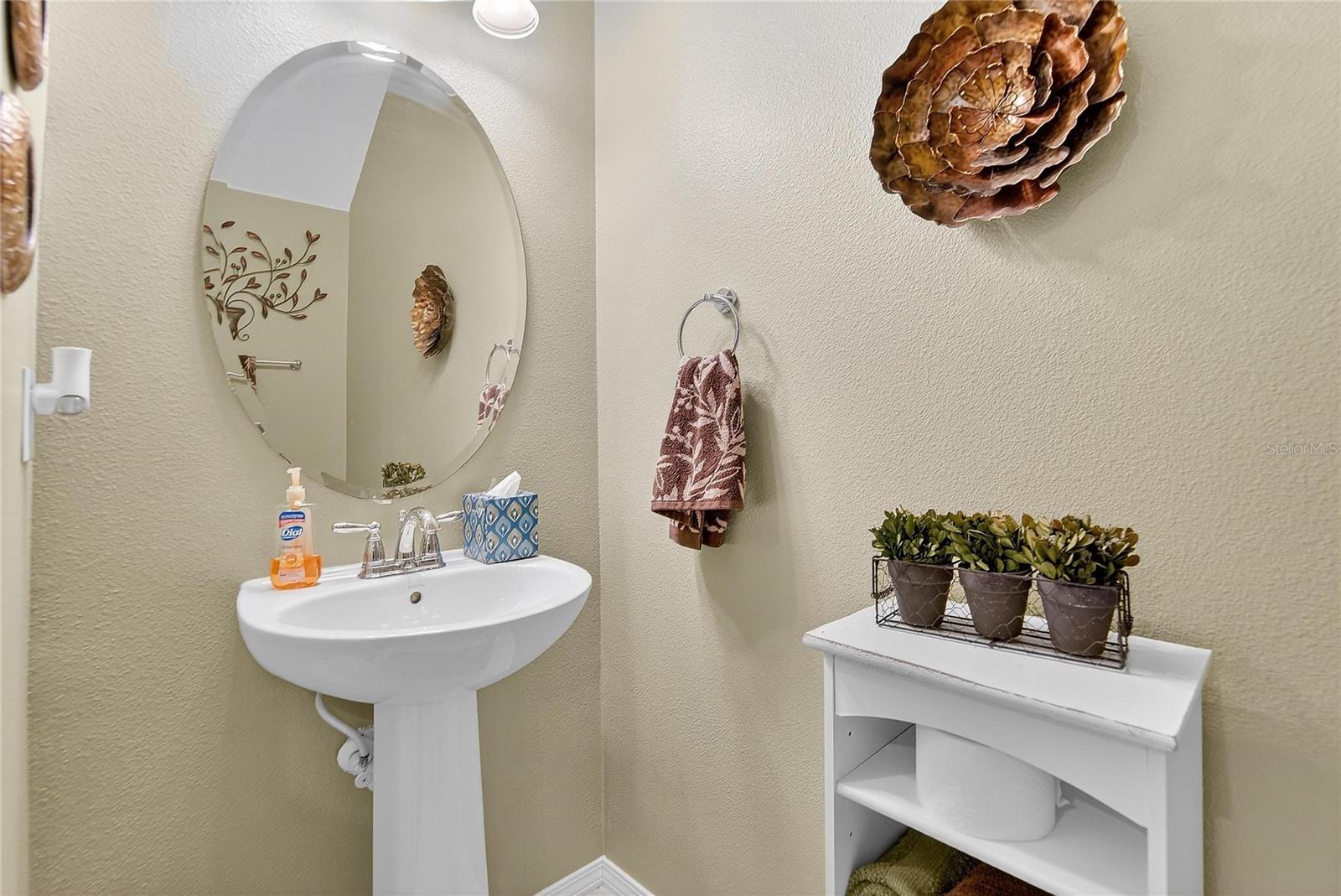 Half Bathroom First Floor