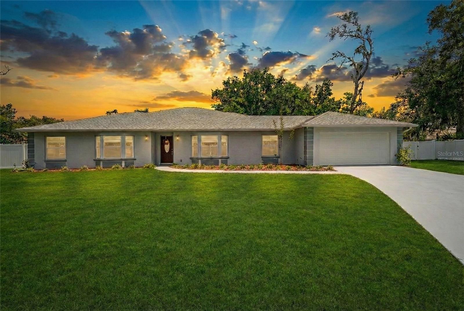 Virtually Staged or Enhanced