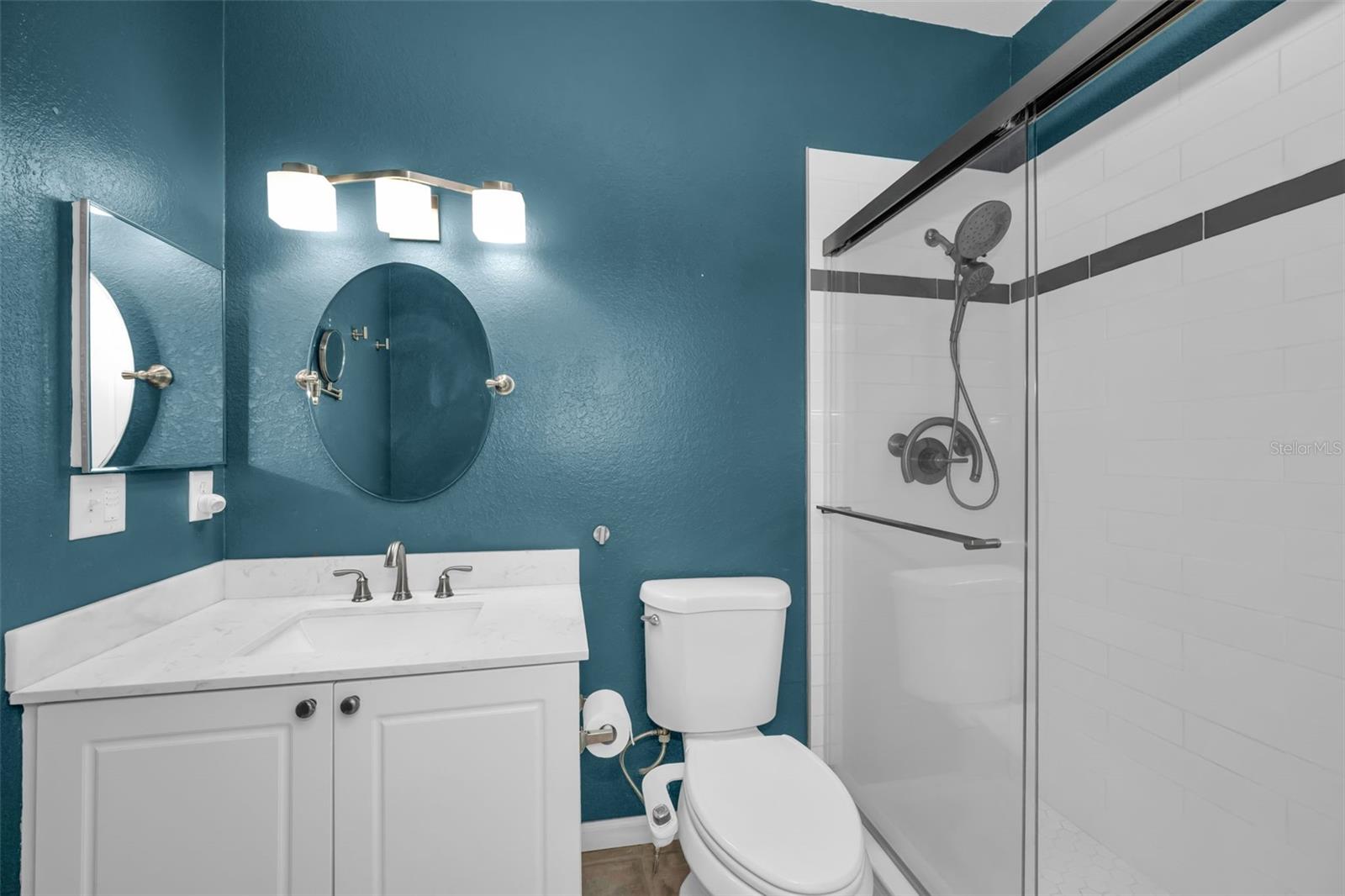 REMODELED PRIMARY BATH (WITH GRAB BARS AND BIDET)