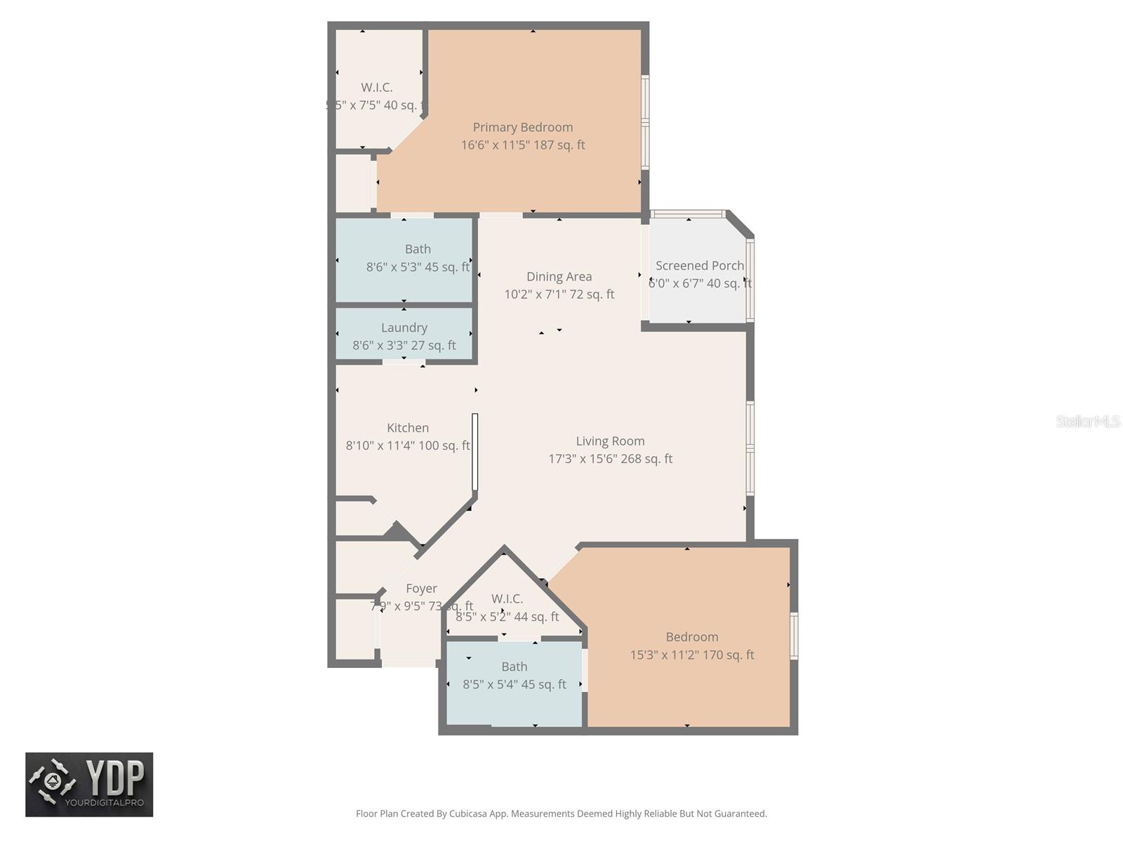 DESIRABLE SPLIT BEDROOM FLOOR PLAN