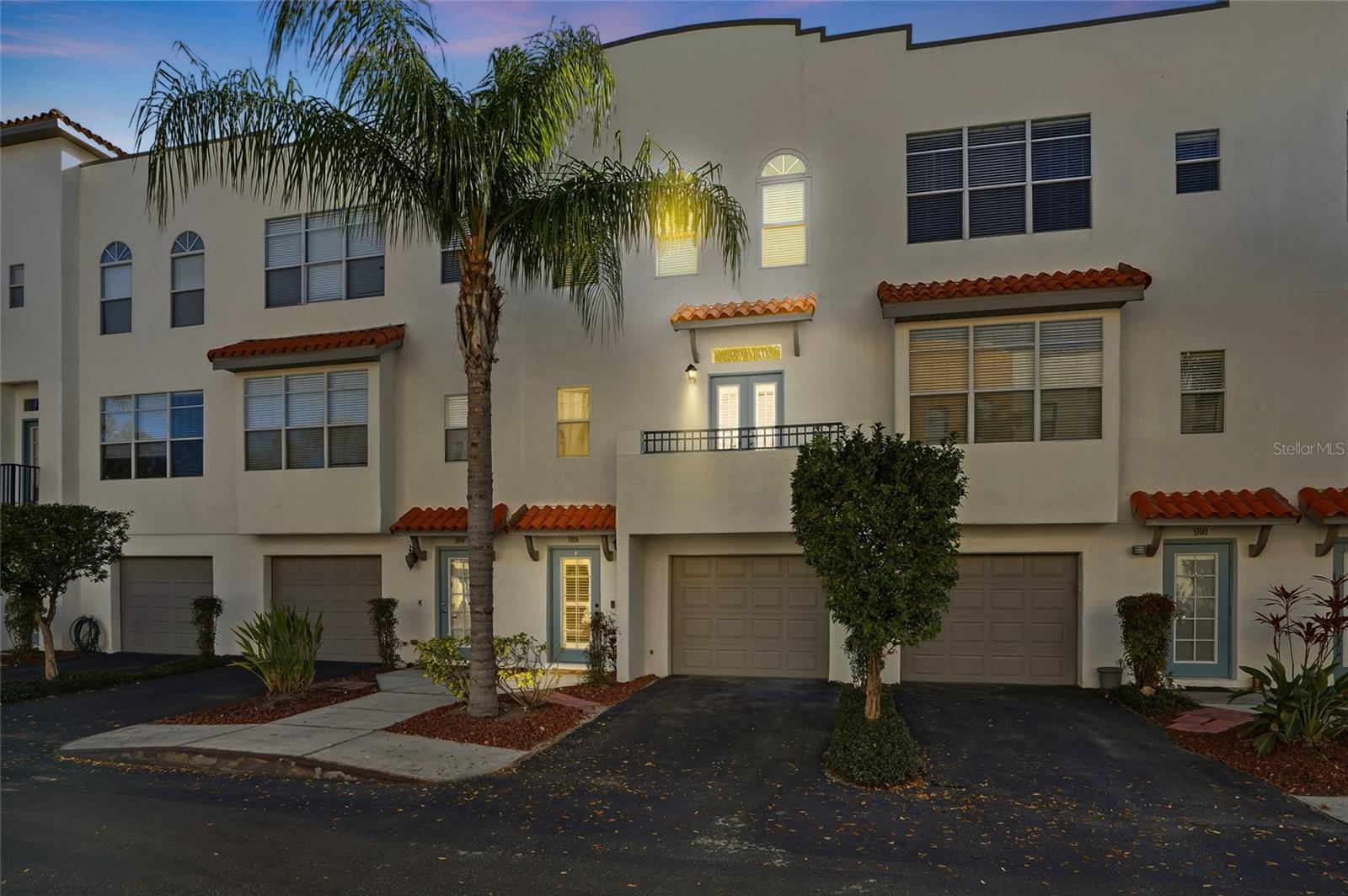 3106 Toscana - Twilight View